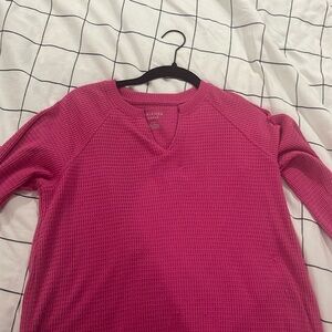 american eagle magenta long sleeve